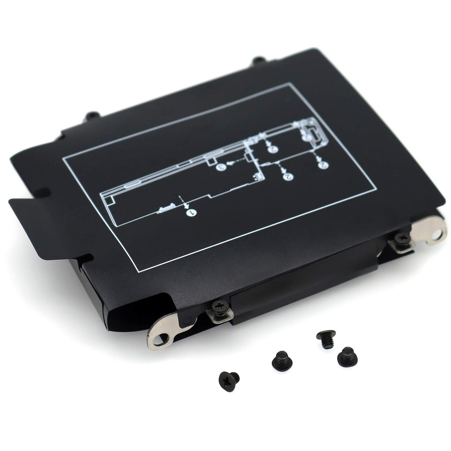 Deal4GO SATA Hard Drive Caddy HDD Bracket Replacement for HP EliteBook 840 850 755 750 745 740 G1 G2 ZBook 14 G1 G2 15U G1 G2
