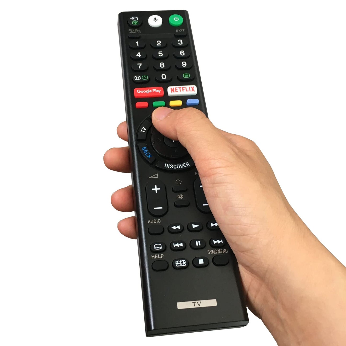 Voice Replacement Remote Control RMF-TX300P RMFTX3100P Compatible for Sony Android TV KD-43X8000E KD-43X7500E 149332112