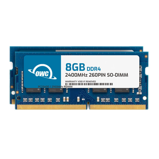 OWC Memory 16GB (2X 8GB) DDR4 PC4-19200 2400MHz RAM