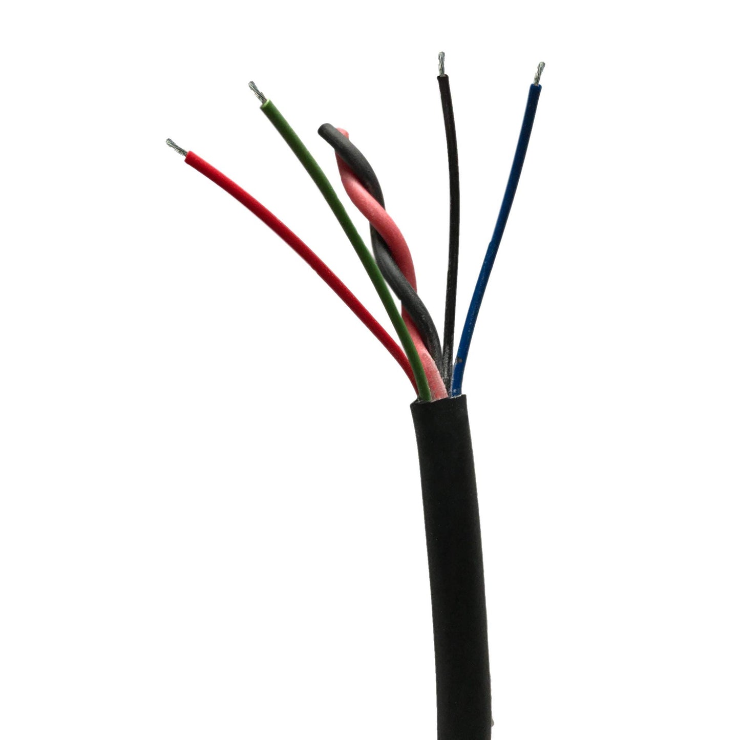 Memphis Audio SW16LED120 6-Conductor Multifunction Cable - 16AWG Speaker Wire + RGB LED 120ft.