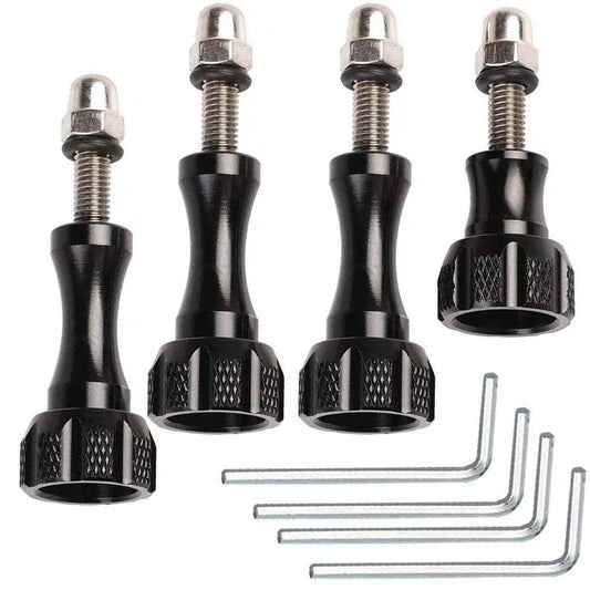 VIZEMO Aluminum Thumbscrew for Aluminum Thumbscrew Set + Wrench for Gopro Hero 11, 10, 9, 8, 7, 6, 5, 4, 3, Gopro Session, AKASO Campark and Other