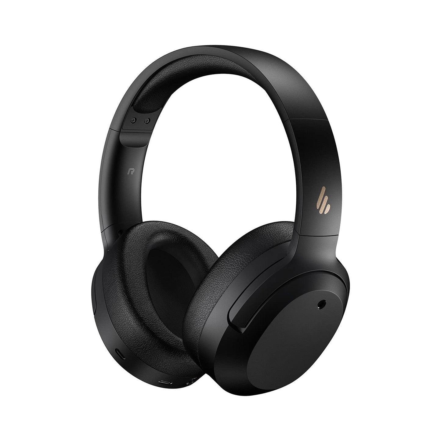 Edifier W820NB Hybrid Active Noise Cancelling Headphones - Hi-Res Audio - 49H Playtime - Wireless Over Ear Bluetooth Headphones for Phone-Call - Black