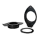 Scosche SAGMSV656 6.5-6.75” Speaker Adapters Compatible with Select 2014-2021 GM Trucks and SUVs - Adapter Brackets for 6 1/2" to 6 3/4" Car Speakers