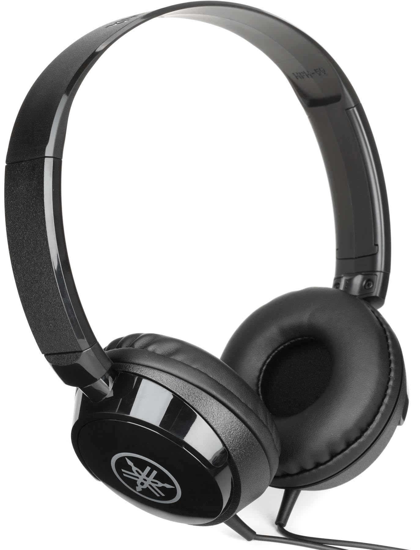 Yamaha HPH-50B Compact Closed-Back Headphones, Black