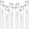 TOUNYSNG Earbuds Wired [Clear Call], [MFi Certified] 3.5mm Headphones with Microphone Volume Control HiFi Stereo Ear Buds…
