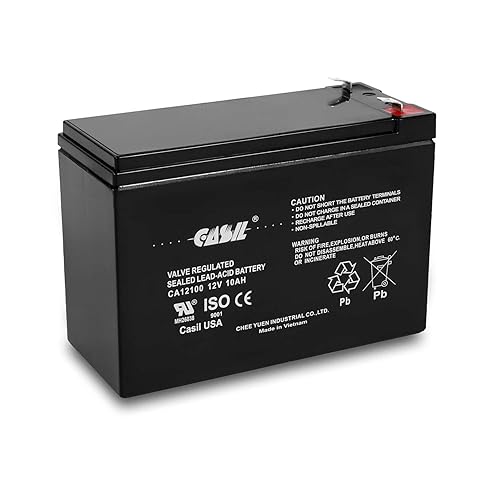 Casil 12v 10ah Replacement Battery Compatible with Ritar RT12100