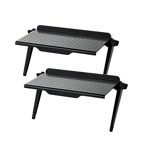 Hniuyun 2 Pieces TV Screen Top Shelf Monitor Top Shelf for Cellphone/Computer Monitor/Media Boxes/Flat Screen TV (11.9inch)