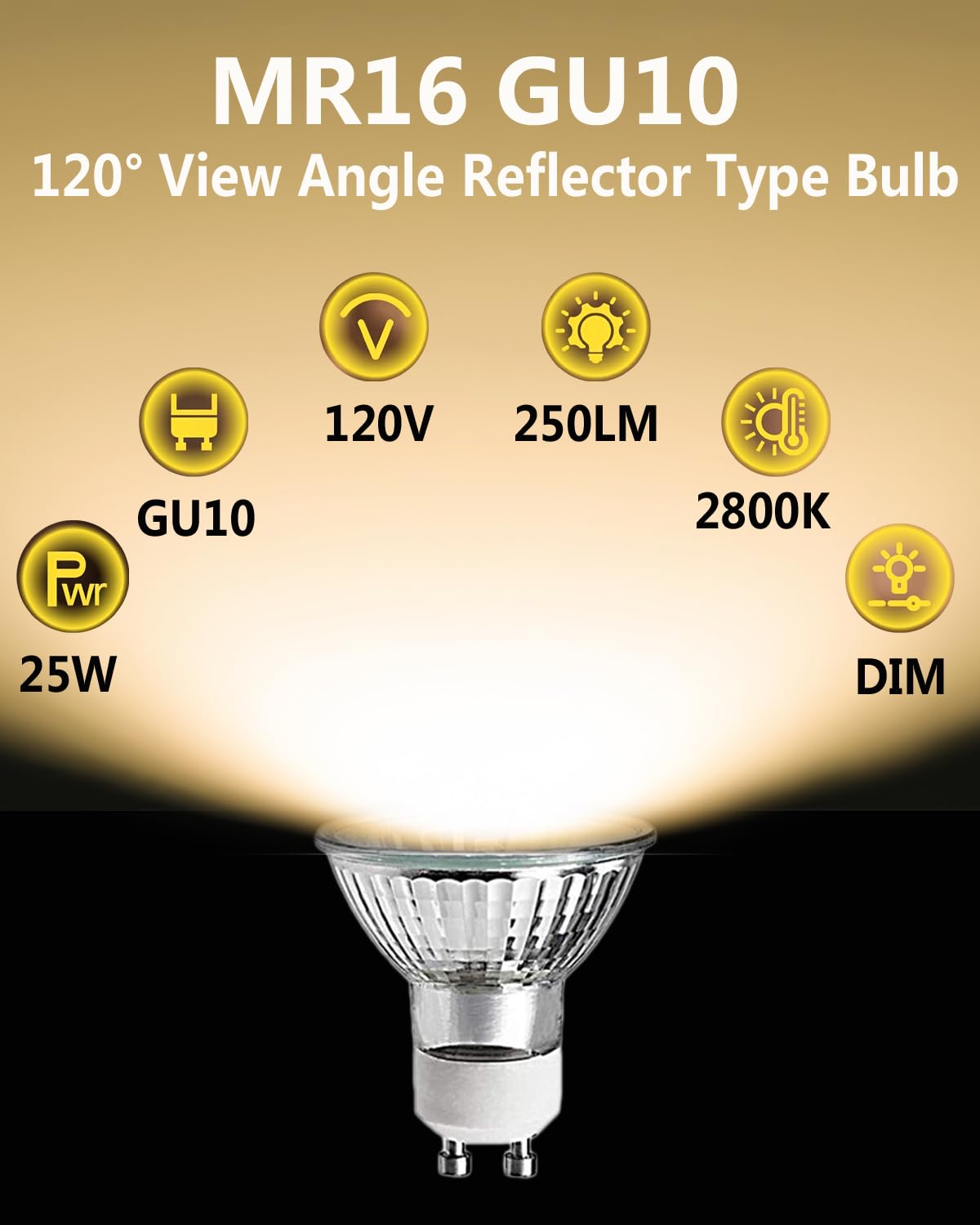 Snnalosses 25 Watt Replacement Bulb for Candle Warmer, Scent Wax Burner, Fragrance Melt,120V/GU10 Base Halogen Warming Bulb,Warm White,3Packs