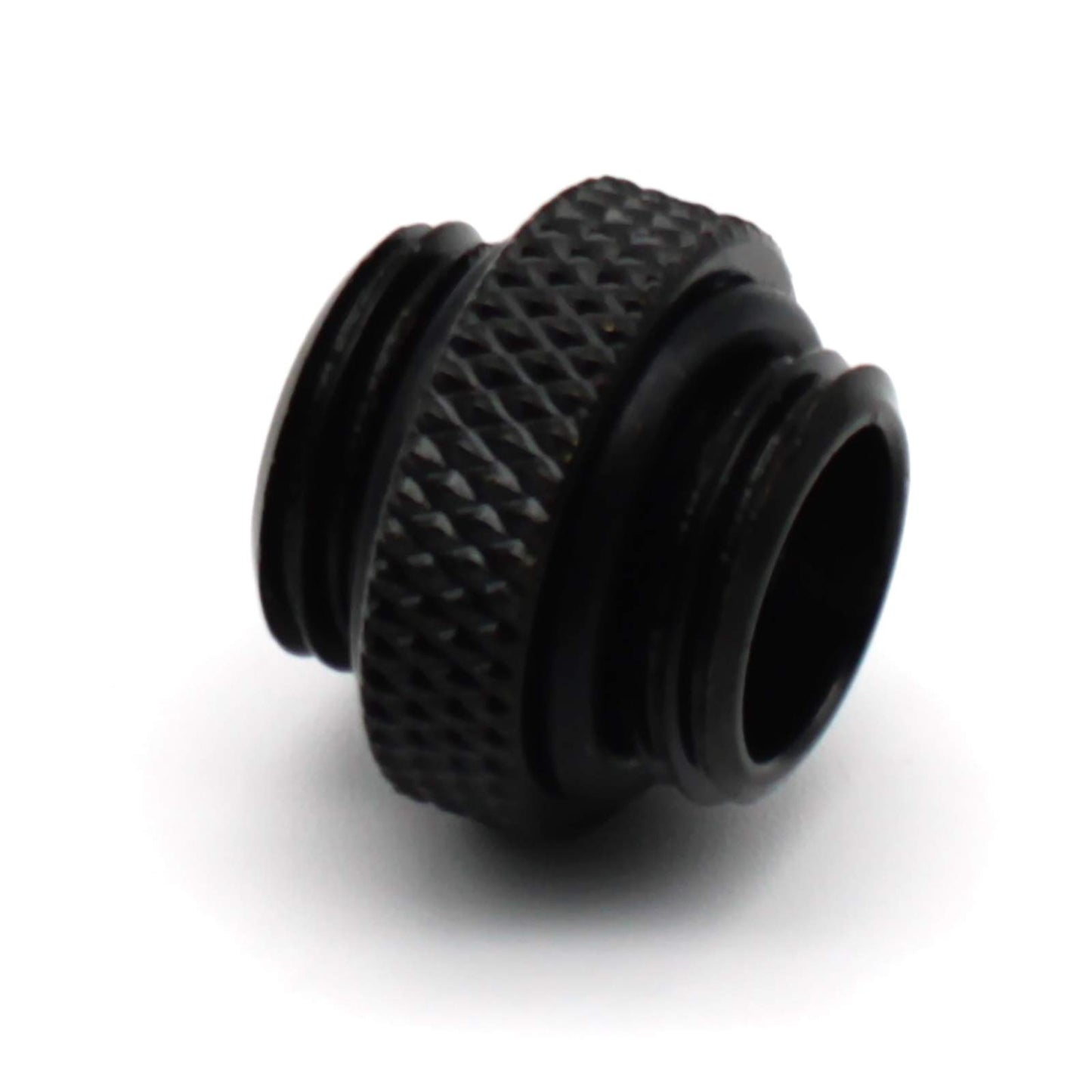 G1/4 Male to Male Extender Fitting?LBTODH 2pcs Elbow Water Cooling Fittings for Computer Water Cooling System(Black)