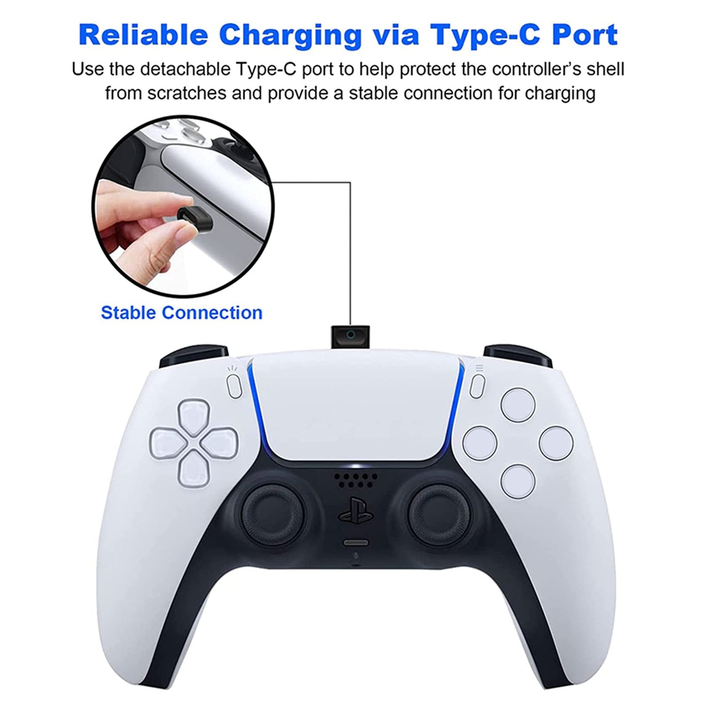 NexiGo PS5 Controller Charger,