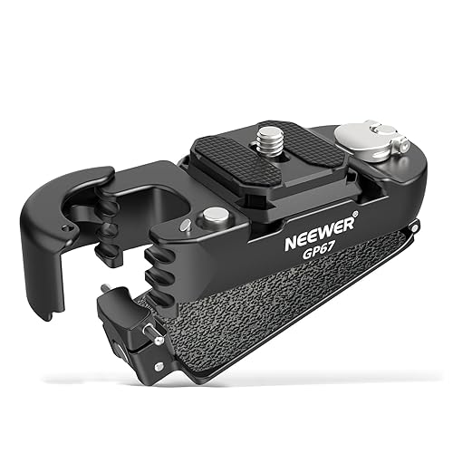 NEEWER Camera Backpack Clip, Quick Release Camera Clip Mount, Compatible with PD System & Arca Type Plate, Secure Locking, 22lb Load for DSLR
