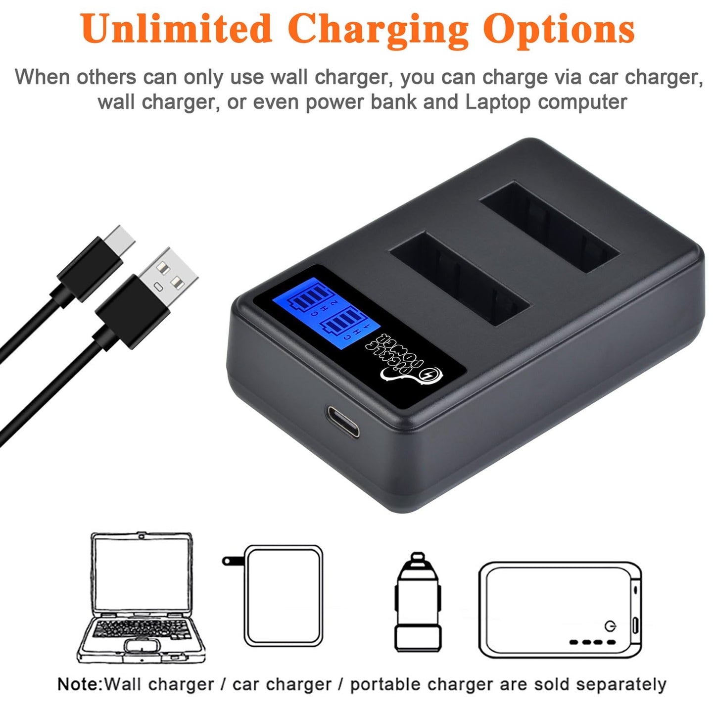NP-BX1 NP BX1 Battery and LCD Display Charger for Sony Cyber-Shot M8 DSC-HX80 HX90V HX95 HX99 HX350 RX1 RX1R II RX100 FDR-X3000 HDR-AS50 AS300 Camera