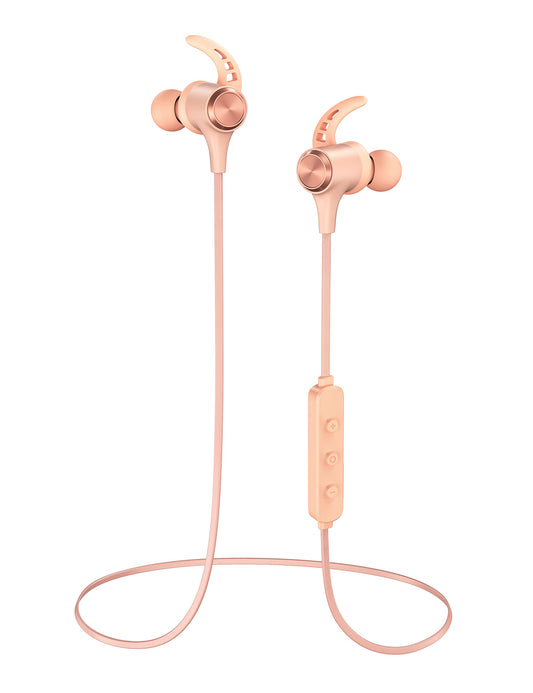 SWIPESMITH Wireless Headphones, Bluetooth 5.2 Stereo aptX Wireless Earbuds Bass Bluetooth Earbuds Bulit-in Mic with 16H Playtime, Magnetic, IPX7…