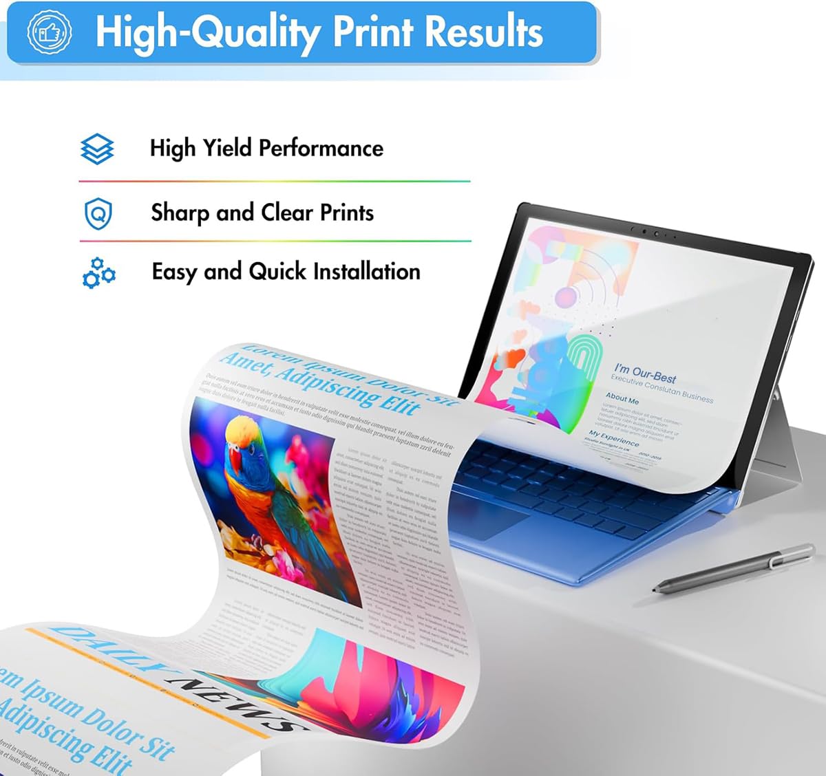 Compatible WorkCentre 7830/7835/7845/7855 Waste Toner Cartridge (43,000 Pages) - 008R13061 Waste Toner Container Replacement for Xerox WorkCentre 7830