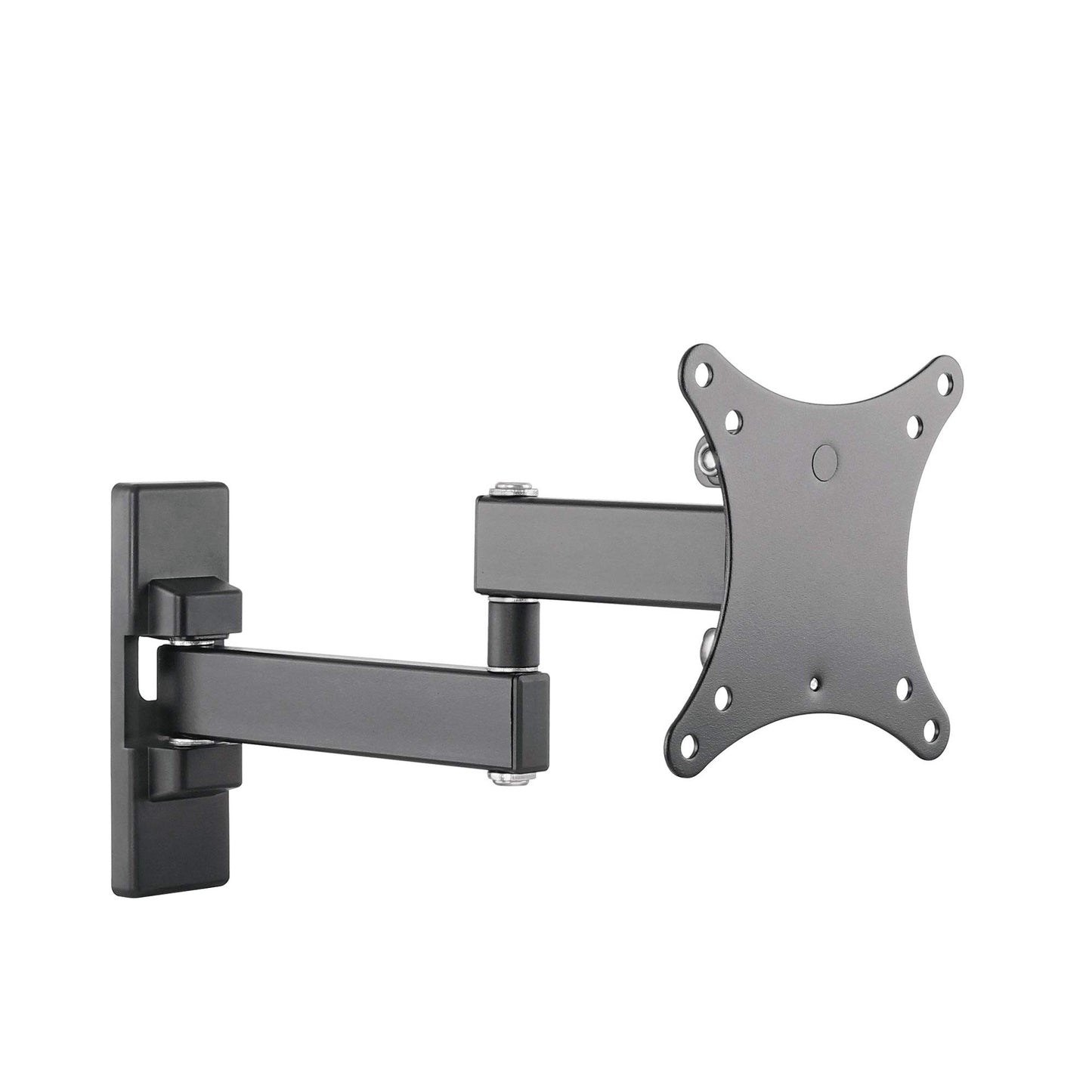 SIIG TV Monitor Wall Mount for Most 13" to 27" LCD Plasma Flat Screen Monitors up to 33lbs - VESA 75x75mm/ 100x100mm - Full Motion Articulating