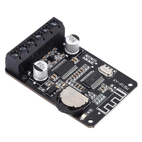 XY-P15W Dual Channel Stereo Bluetooth Power Amplifier - 30 150W, Digital High Power Amplifier Module, DC 8 24V, 4 16