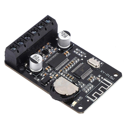 XY-P15W Dual Channel Stereo Bluetooth Power Amplifier - 30 150W, Digital High Power Amplifier Module, DC 8 24V, 4 16