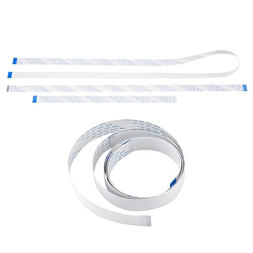 Acogedor 3Pcs 15Pin 30cm/50cm/100cm FFC Cable Extender, FFC Ribbon Flexible Flat Cable for Camera