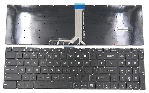 LPH New Replacement Keyboard for MSI GE63 Raider RGB 8RE 8RF GE73 Raider 8RE 8RF