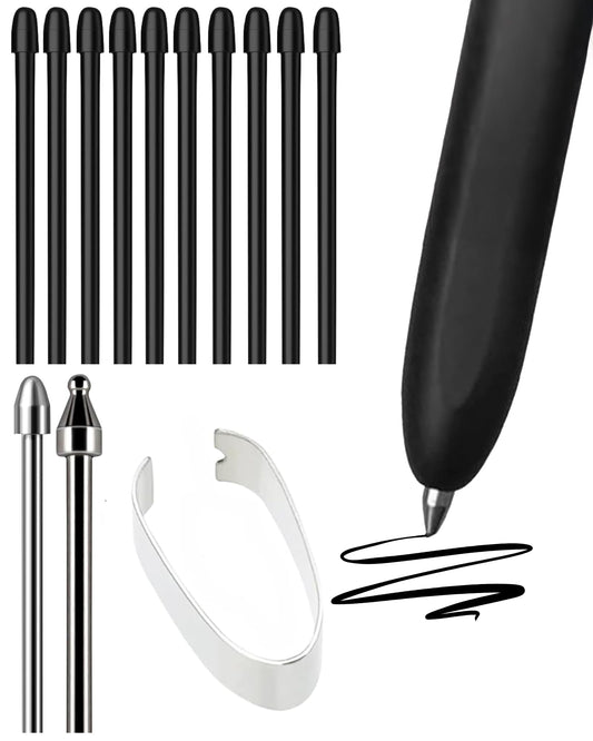 12PCS Soft & Metal Samsung S Pen Tips Nibs Replacement for Galaxy Tab S10, S9/S9 FE+/S9 Ultra, S8/S8+, S7/S7+/S7 FE, S6/Lite, Note
