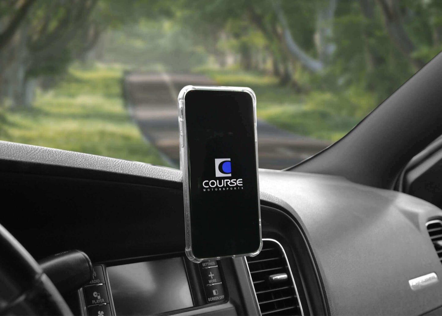 Course Motorsports Direct Fit Phone Mount - Dodge Charger (2011-Present) Magsafe Head - Non Charging Right