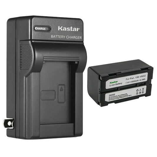 Kastar 1-Pack Battery and AC Wall Charger Replacement for Hitachi VM-BPL13, VM-BPL13A, VM-BPL13J, VM-BPL27, VM-BPL27A, VM-BPL30, VM-BPL60 Battery