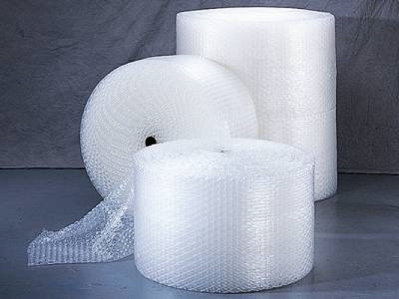 Yens Small Bubble 350 ft 12 Inch Width Bubble Cushioning Rolls, Perforated Every 12" for Packaging, Shipping, Mailing Made In USA