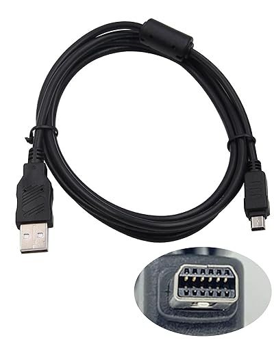 WizFluxMet 4.92Ft USB Cable for Olympus Camera Charger,Compatible with Olympus Tough Camera Charger for TG-860 TG-610 TG-870 TG-830 TG-630 TG-320