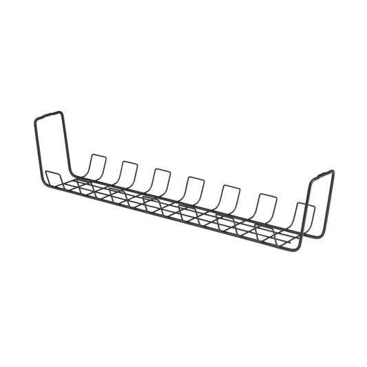 StarTech Under Desk Cable Management Tray, Black (S1MB-Desk-Cable-Tray)