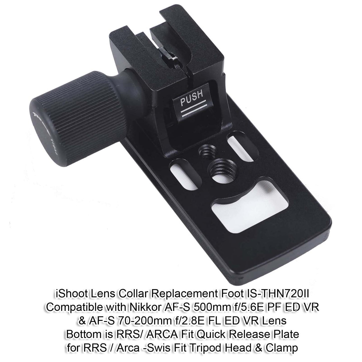 duomianshou Lens Collar Stand Replacement Foot Tripod Mount Ring Base Compatible with Nikon AF-S NIKKOR 70-200mm f/2.8E FL ED VR, AF-S 500mm f/5.6E PF