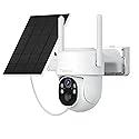 Noorio Solar Security Cameras Wireless Outdoor, 5G & 2.4G WiFi Cameras for Home Security, 1080P Battery Powered Outdoor Camera, No Monthly Fee