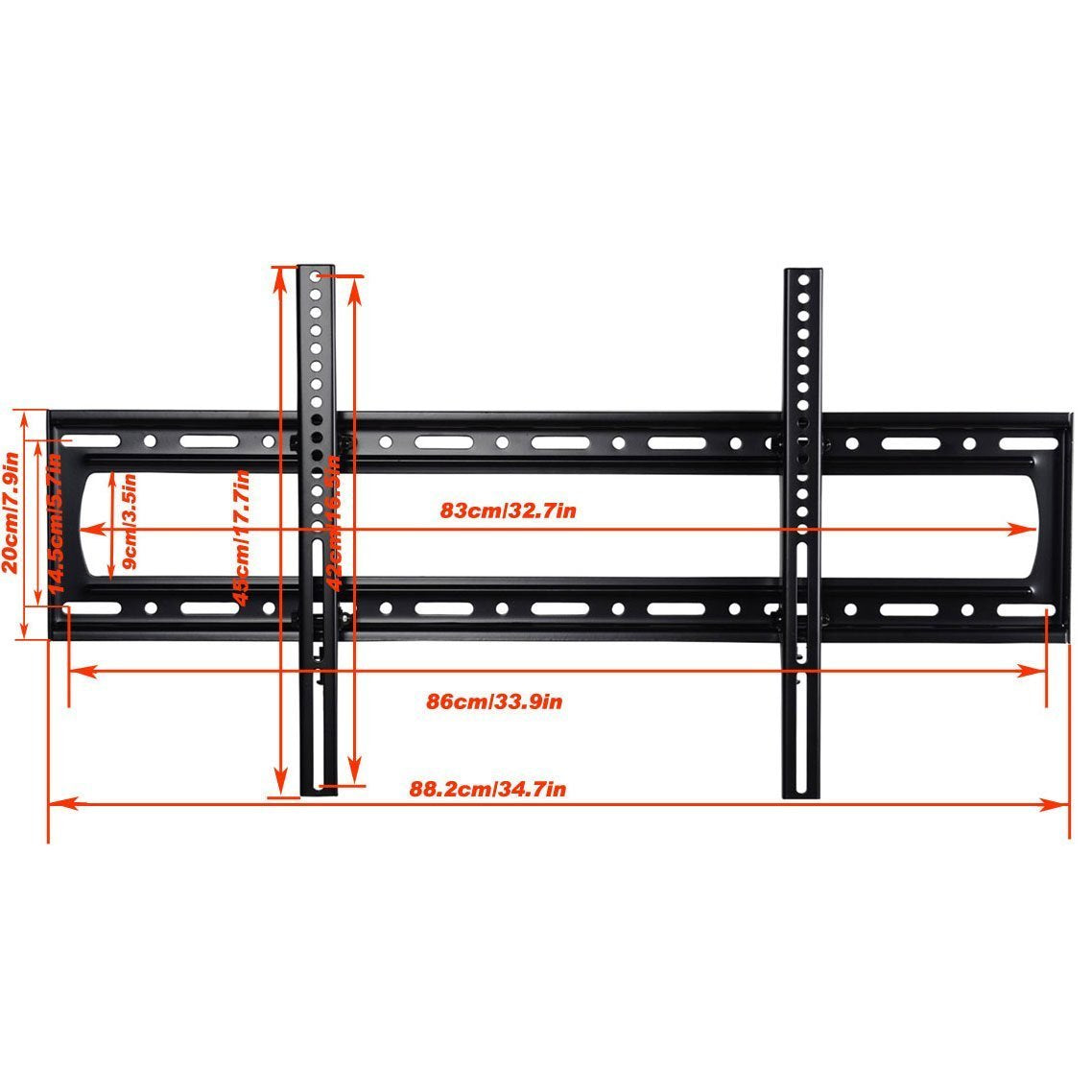 VideoSecu Tilting TV Wall Mount Bracket for Sharp AQUOS LC60E69U LC-60E79U LC60LE632U LC60LE831U LC60LE835U LC70LE632U LC70LE732U LC70LE735U Max