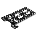 CAMVATE Multi-Purpose Mounting Cheese Plate for V Lock Mount Power Splitter - 1523