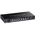 TRENDnet 10-Port Multi-Gig Web Smart Switch, TEG-3102WS, 8 x 2.5GBASE-T Ports, 2 x 10G SFP+ Slots, Ethernet Splitter, Metal Housing, NDAA & TAA