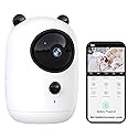 4MP 2K Security Camera Wireless 2.4GHz WiFi Indoor Cameras for Home Security Indoor Camera for Baby/Pet/Elder 2 Way Audio Night Vision Compatible