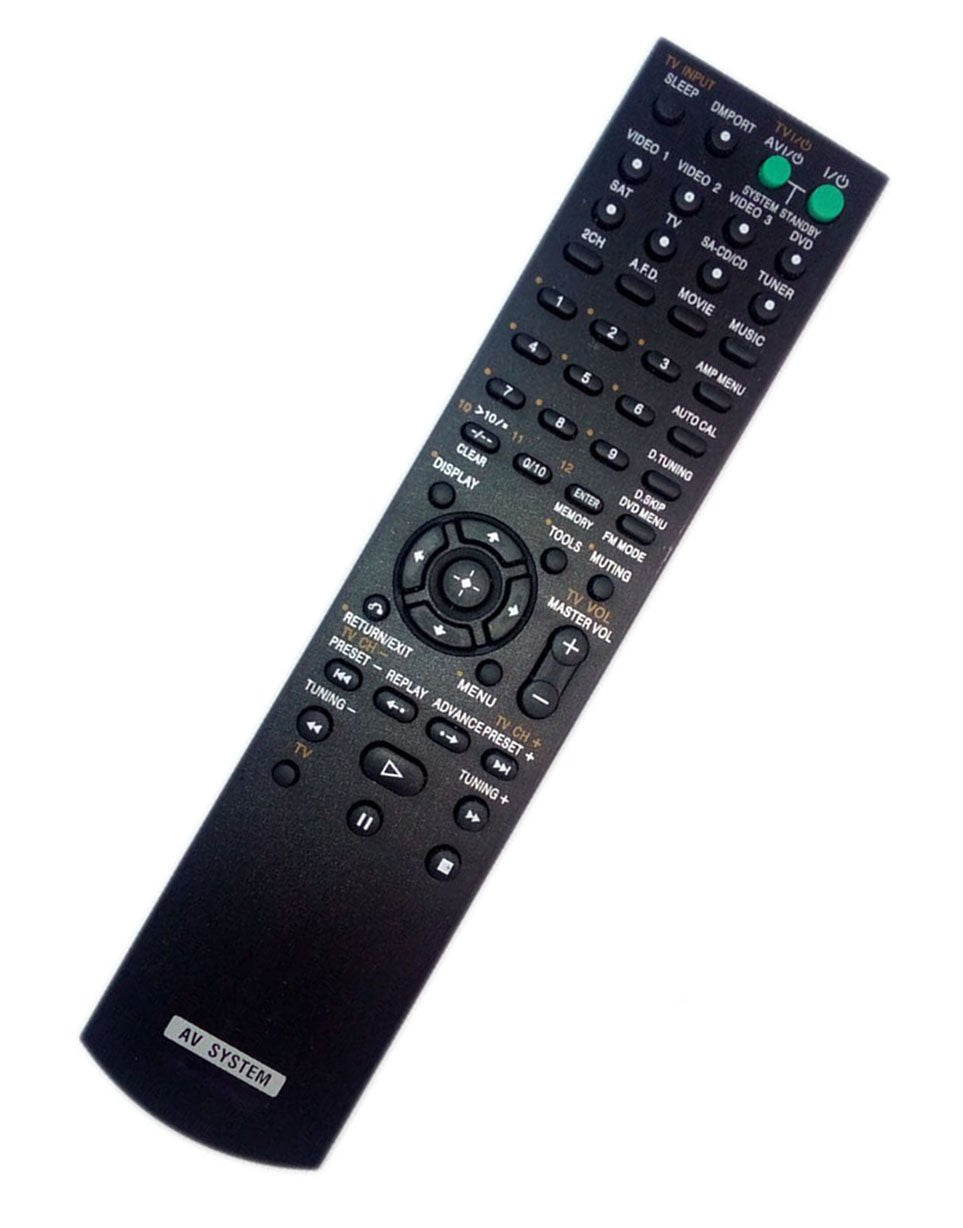 Replaced Remote Control for Sony HTDDW790 RM-AAU014 STR-K700 148009921 STRDG500 Home Theater Audio/Video Receiver AV System