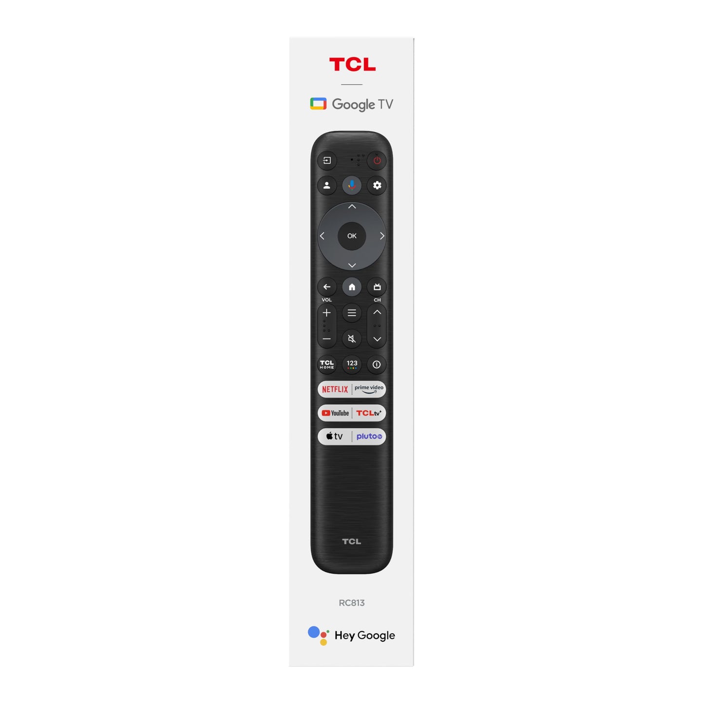 TCL New RC813 for TCL TV Replacement Remote for TCL-Google-TV-Remote Control, Compatible with FHD HDR LED QLED 4K UHD Smart TVs