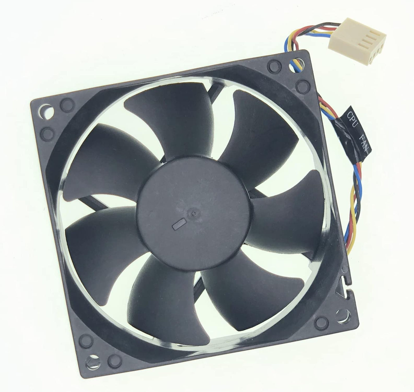 New Case cooling fan for Dell XPS 8100 Inspiron 580 580s, AVC DS08025R12U size:80mm x 25mm 8025, 4-Pin 4-Wire DC12V 0.70A