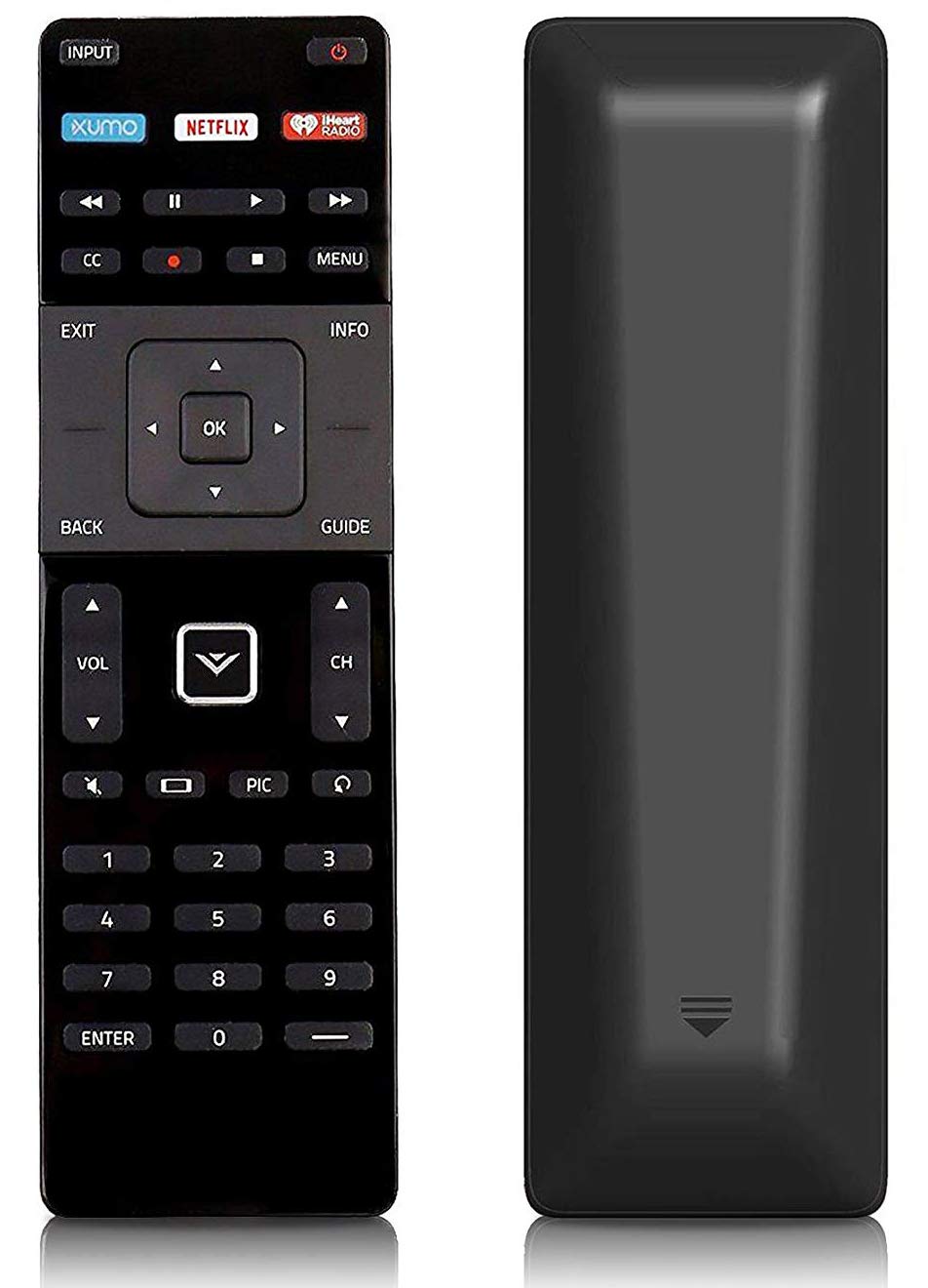 XRT122 00111203140 Replaced Remote fit for VIZIO TV E32-C1 E32H-C1 E40-C2 E40X-C2 E43-C2 E48-C2 E50-C1 D40F-E1 E55-C1 E65-C3 E65X-C2 E70-CD32-D1