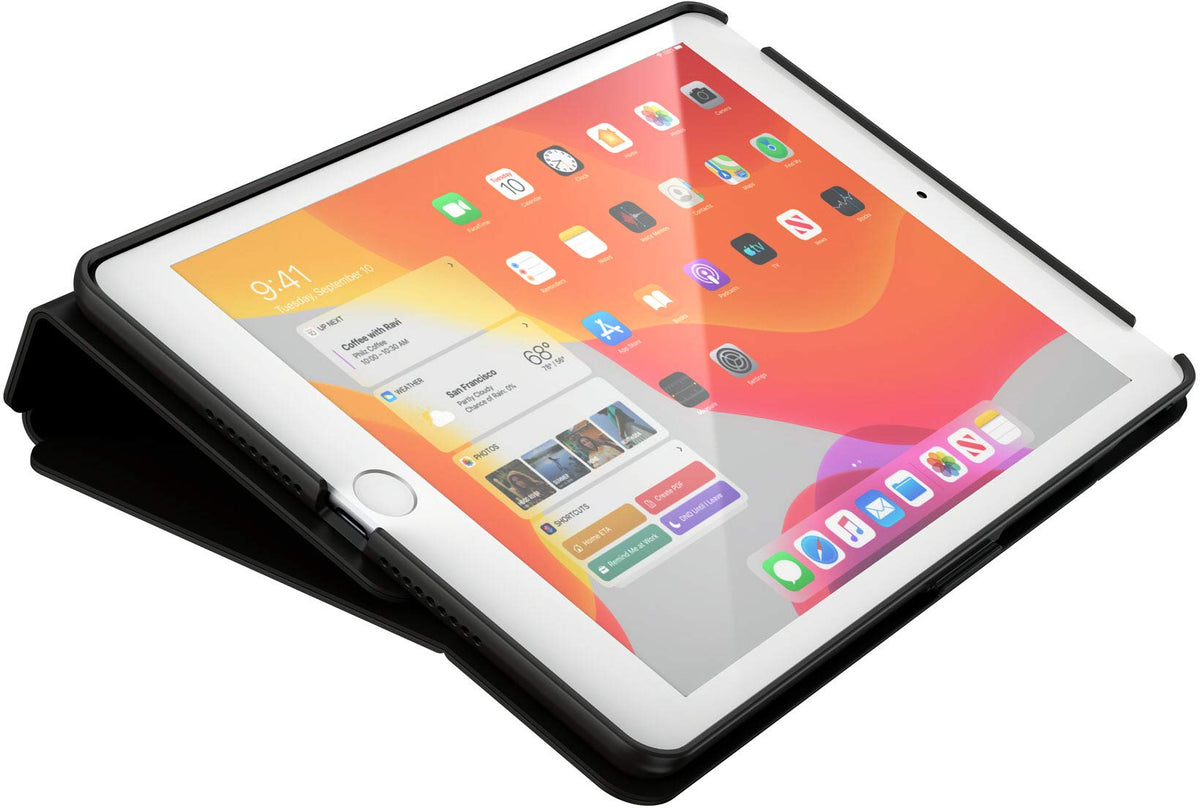 Speck 133535-1050 Products BalanceFolio iPad 10.2 Inch Case and Stand (2019), Black/Black