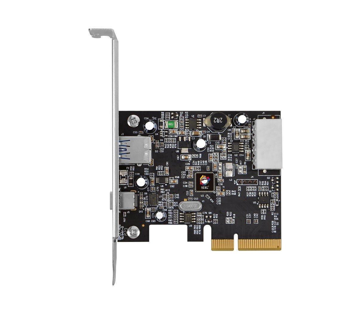 SIIG JU-P20A12-S1 USB Adapter Components Black