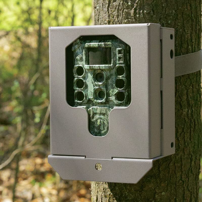 Bushnell Trail Camera Security Box Non-Cellular Game Cameras, Tan