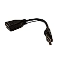 ienza Replacement Camera to TV PC Monitor Mini HDMI to HDMI 6-Inch Adapter Cable Cord for Canon EOS Rebel SL1, SL2, T1i, T2i, T3, T3i, T4i, T5, T5i