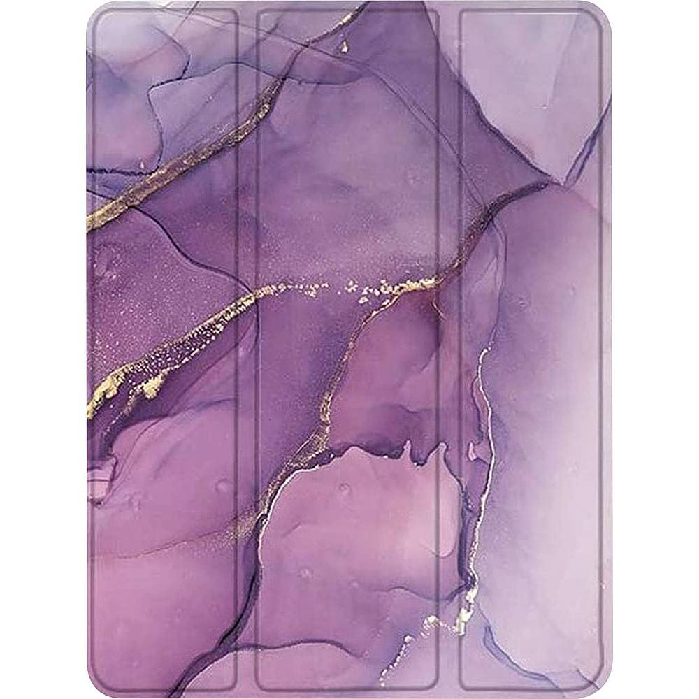 SaharaCase Marble Series Folio Case for Apple iPad Pro 12.9" (4th,5th, and 6th Gen 2020-2022) [Shockproof Bumper] Rugged Protection Antislip Grip