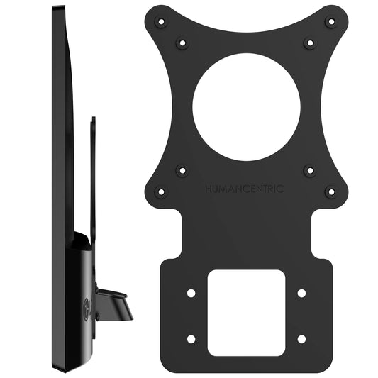 HumanCentric VESA Mount Adapter Compatible with LG Monitors 24MP58VQ, 24MP58VQ-P, 24MP59HT, 24MP59HT-P, and 24MP60VQ, Mounts Monitor to VESA Stand