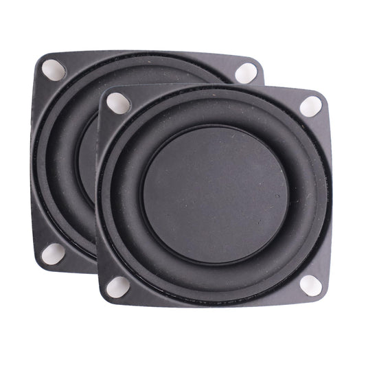 2Pcs 4 Inch Bass Passive Radiator Speaker Woofer Vibration Membrane Diaphragm Auxiliary Universal 4in for Passive Radiator Bluetooth Speaker