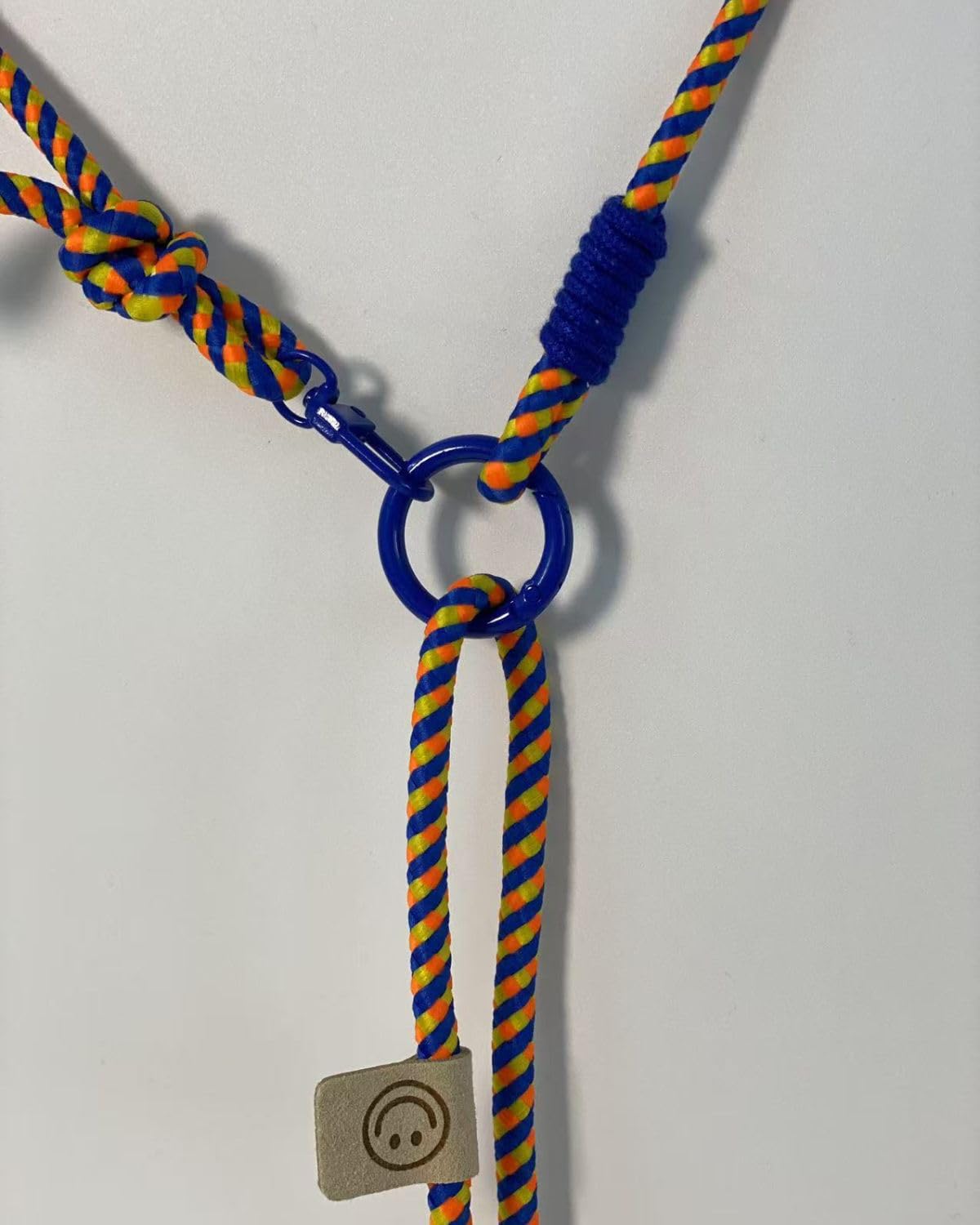 Aecrlos 2-in-1 Cell Phone Lanyards, Blueyellow