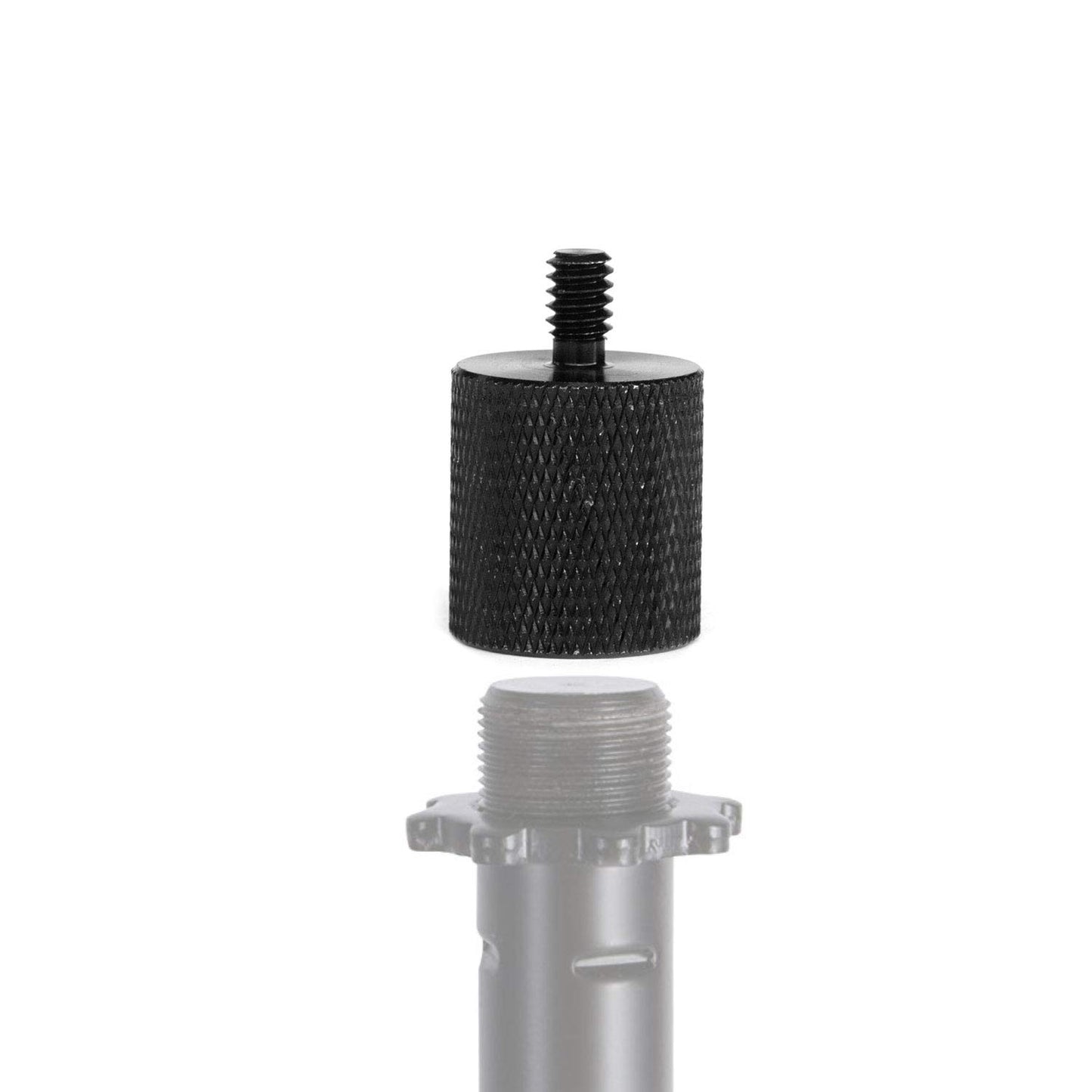 GRIFITI Nootle Heavy Duty Large Music Mic Stand Camera Pole Adapter 5/8 27 Female to 1/4-20 Male for Video Photo Mic Phone Extension Broom Adaptor