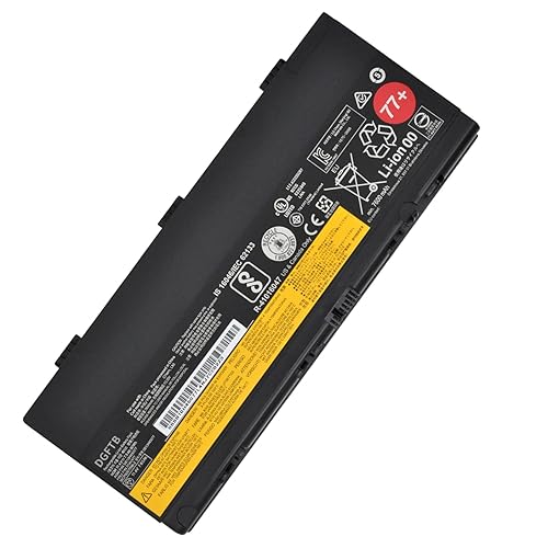 77+ 01AV477 Laptop Battery Compatible with Lenovo Thinkpad P50 P51 P52 Series SB10H45077 SB10H45078 00NY493 00NY492 L17L6P51 L17M6P51 SB10K97634