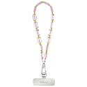 SENLLY Wristlet Phone Lanyard Charm, Selected K9 Crystal Wrist Strap, Use Stainless Steel Hardware, Jewel Gift for Women
